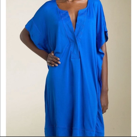 Diane Von Furstenberg Tuvallu Kaftan Dress, Size 6 - Picture 2 of 16